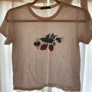 Strawberry’s and bees t shirt from brandy